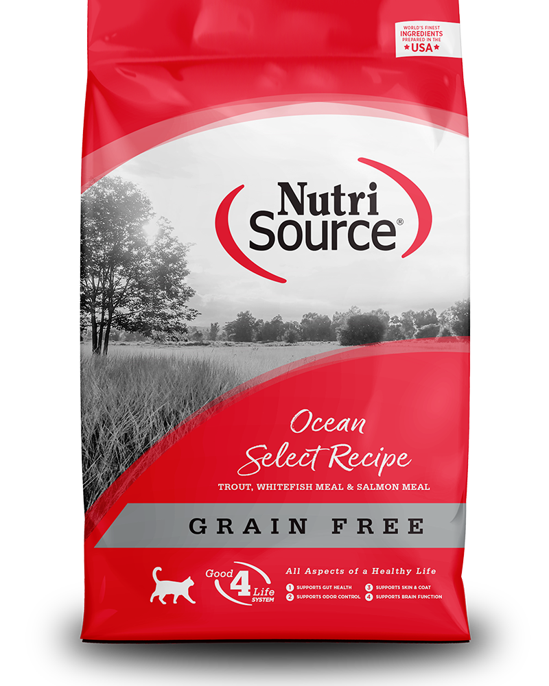 Nutri Source Ocean Select Recipe | Trout & Salmon Meal For Cats