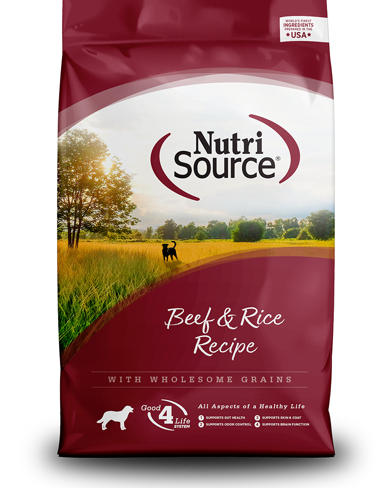 NutriSource Beef & Rice Recipe Dry Dogs Food