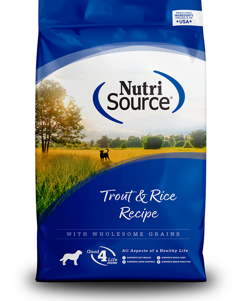 NutriSource Trout & Rice Recipe Dry Dogs Food