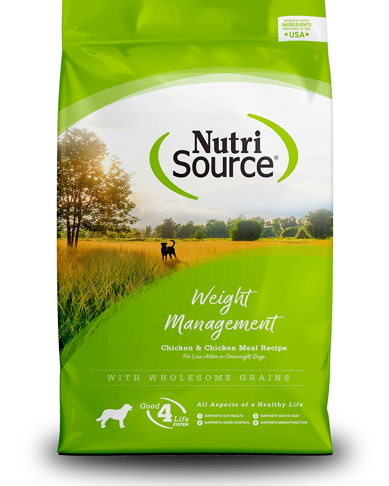 NutriSource Weight Management Recipe For Dogs | Dry Dog Food