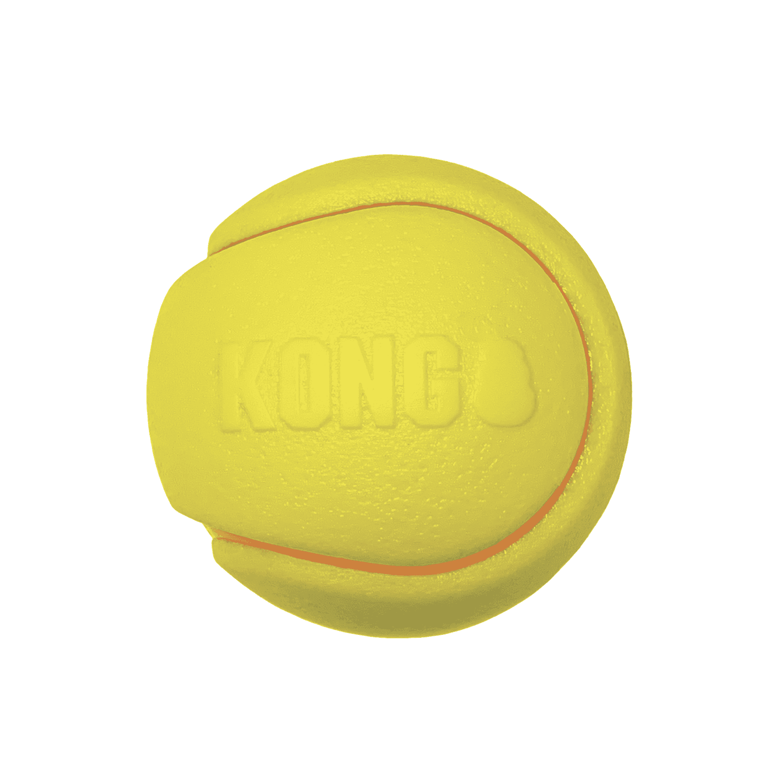 KONG Squeezz Tennis | High Bounce Squeaky Fetch Toy For Dogs