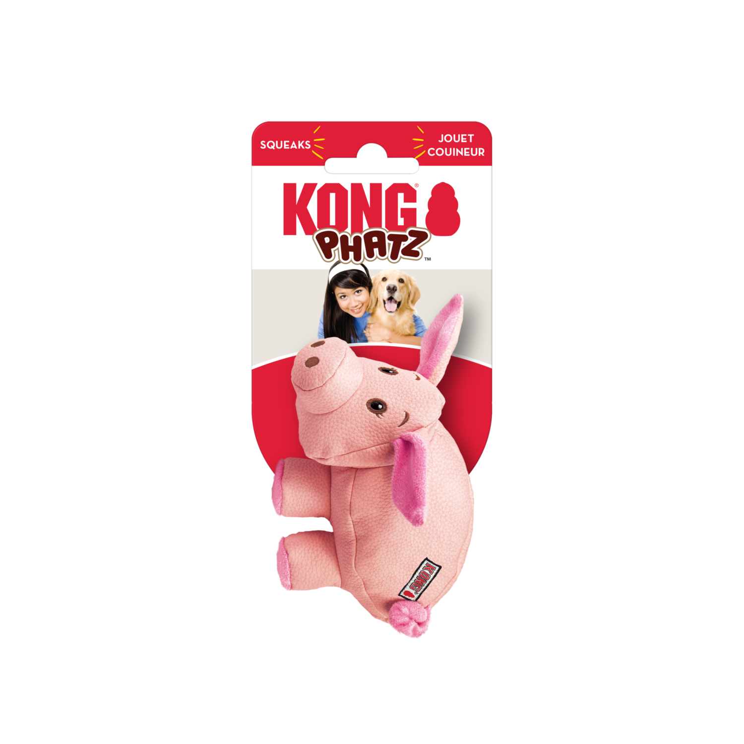 KONG Phatz Pig Toys For Dogs | Waxhaw Downtown Pawz