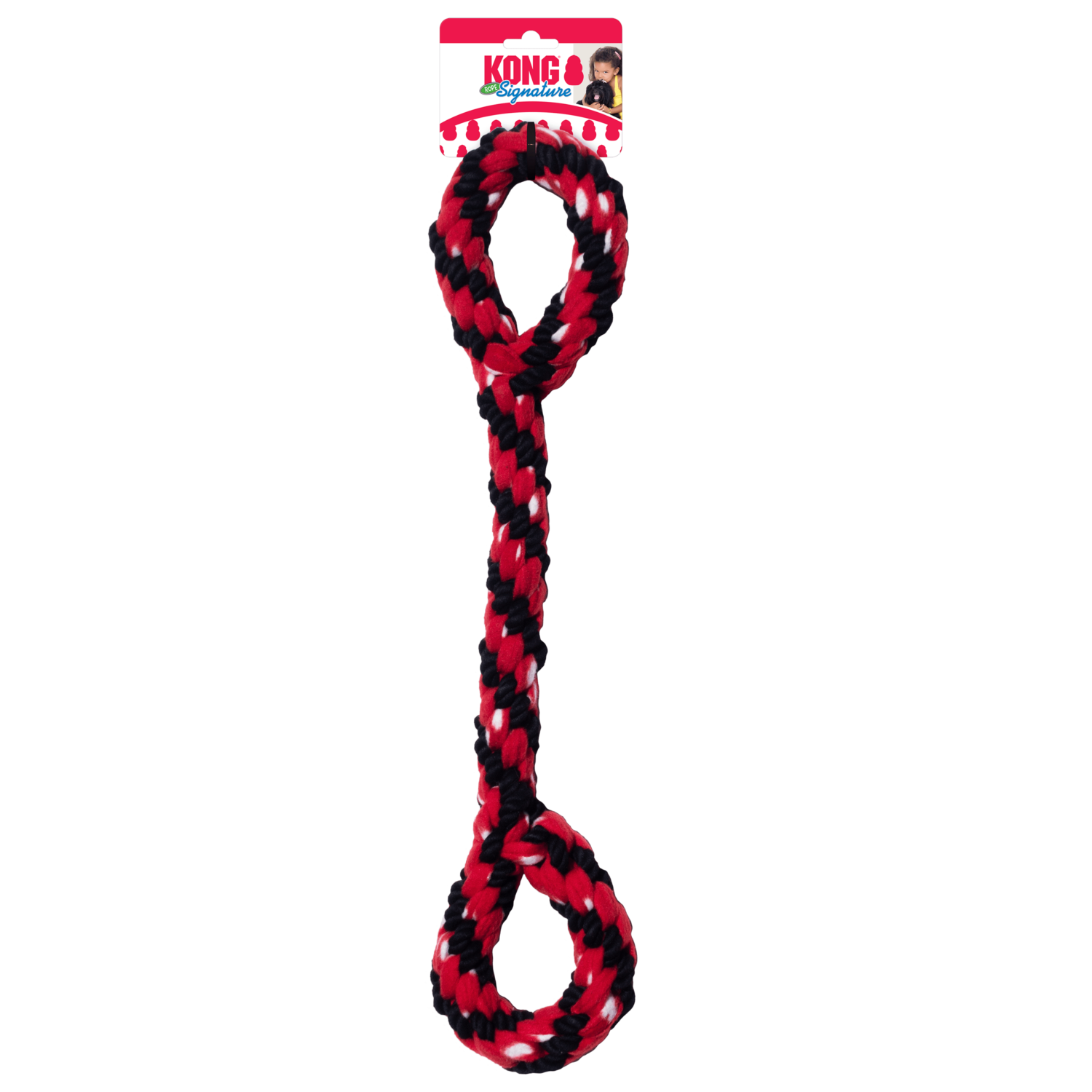 KONG Signature Rope Double Tug | Waxhaw Downtown Pawz