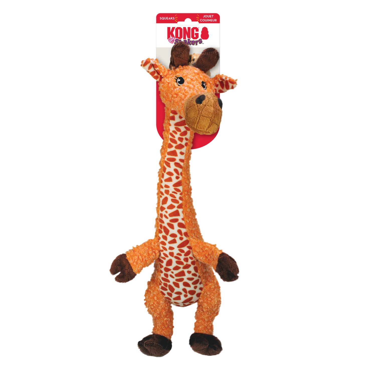 KONG Shakers Luvs Giraffe Dogs Toy | Waxhaw Downtown Pawz