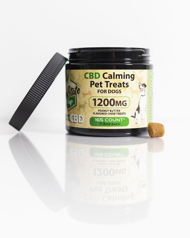 CBD Calming Pet Treats For Dogs 1200 MG | Sun State Hemp